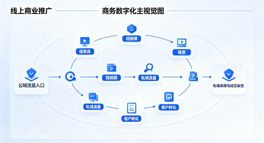 罗甸县线上商业推广怎么做？全域流量闭环搭建与低成本转化实战指南